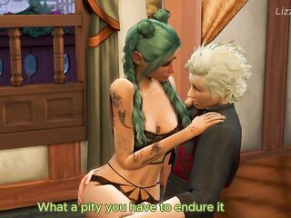 Astarion and Tav can't get enough of eachother - sims 4 - 3D animation - Baldure's gate III