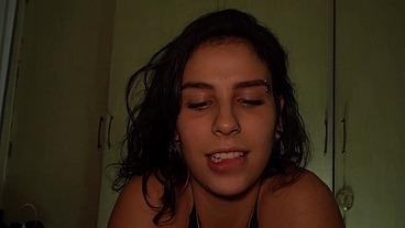 POV handjob