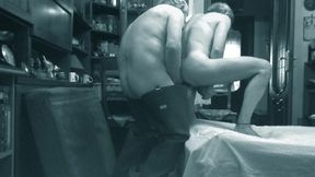 84-year-old stud fucks a Grindr hooker bareback