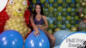 Sexy Nail Pop Big Blue SA 16" by Dani - 4K