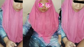 A Muslim Woman Wearing a Hijab