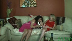 Two Sex Starved Pornstar Milfs Have Their First Lesbian Encounter ( T )