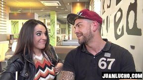 they are so hot and fuck near the car before going home kiara strong