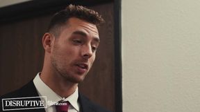 Douchebag Chief Dominates Enslaved Employee At Work - Carter Woods, Masyn Thorne