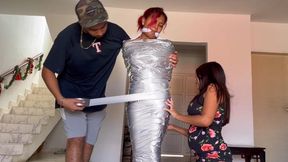 Duct Tape Hell: My Mummification Nightmare with the Ruthless Stepsiblings (wmv)