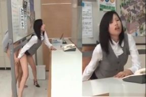 Dirty Secretary Banged on Desk
