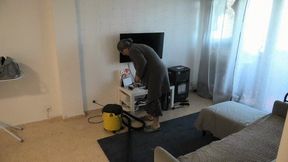 Old maid in red lipstick ORDER