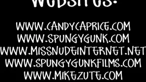 Lucky old man gets a dirty POV blowjob from ebony spinner Candy Caprice