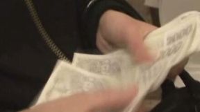 Short-haired brunette babe gets her muff stuffed with my prick