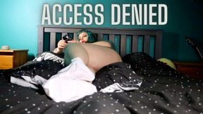 20 Min Foot Ignore: Masked Denial Tease