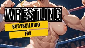 WRESTLE Bodybuilding FBBS - [SFX] [F4M] [Bodybuilding FBB] [Wrestling Domination] [Body Scissors Crush] [22-Inch Biceps Lock] [Mounted Hard Riding] [Vein-Popping Flex] [Quad Squeeze Orgasm] [Muscle Control] [Relentless Fuck] [Sweat and Oil]