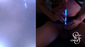 inflating and fucking my dick with endoscope - full video