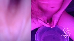 inflating and fucking my dick with endoscope - full video
