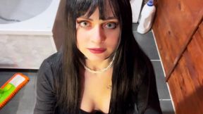 Ukraine Maid Will Do ANYTHING for a Day Off Work POV