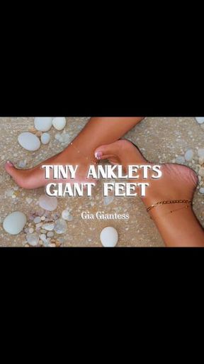 Anklet Try On • Tiny Chains, Giant Tease | Anklet POV | Foot JOI