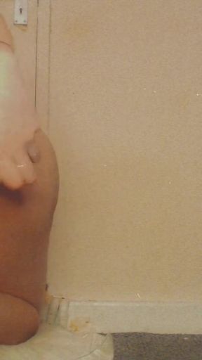 Key moment from "Vanessa takes a thick 8 inch dildo"