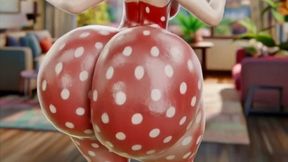 Mega culona bailando