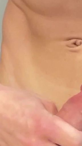 Skinny Boy Masturbates and Squirts Cum