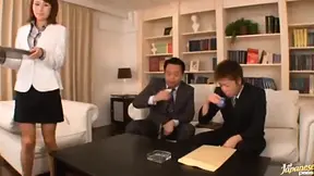 Seductive Yuzuka Kinoshita Takes Thick Cock & Swallows Cum Greedily