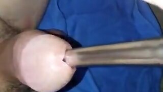 Urethra sounding ball busting