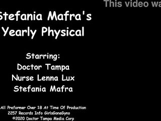 Stefania Mafra's Yearly Physical