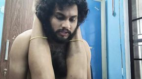 Saree romance long lip lock with hard fuck by indian couple