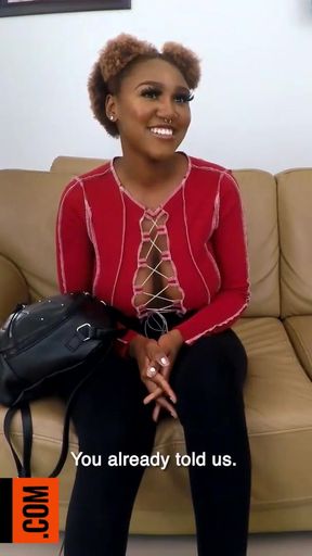 This BIG TITS EBONY college babe swore she was a good girl... traded it all for Miami   Clip 1