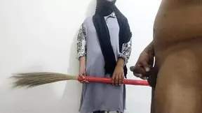 I found the housemaid alone and fucked her