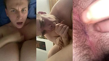 Extreme Close-up Hairy Asshole Eating Before Rough Fuck [FULL HD]