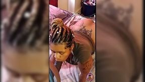 Bootylicious Philly chick sucks dick in trap before going homeless