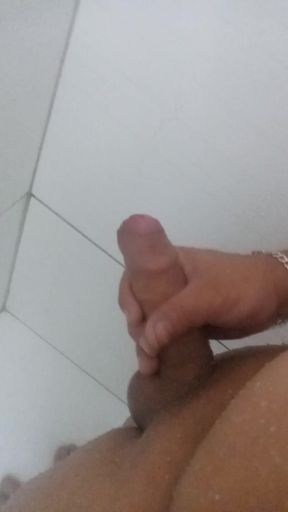 Masturbating in the Neighbor's Bathroom