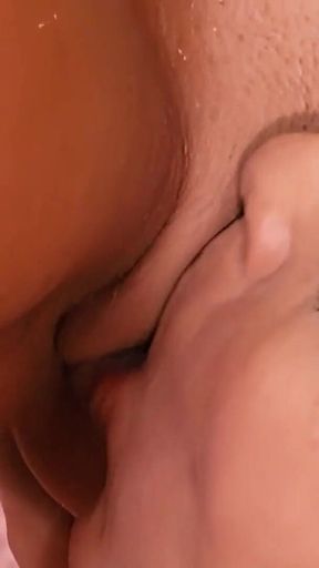 Shay and Julia Play with Big Tits and Lick Lesbian Pussy