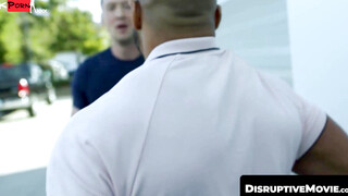DisruptiveMovie.com - BBC Dillon Diaz takes stud Pierce Paris' big dick while his wif