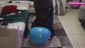 Pin popping balloons