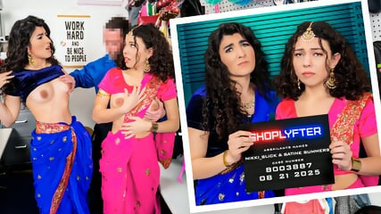 satine summers nikki slick teach them a lesson about stealing