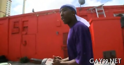 Black Gay Fucks White Pal