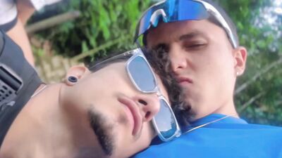 Watch these straight friends get their big cocks out in wild HD action