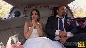 Pretty Slim Busty Bride Has To Cuck Her Fiancé And Please a Stranger With All Her Holes