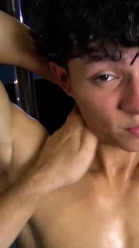 Hot Latino Twink Big Dick Handjob   Clip 1