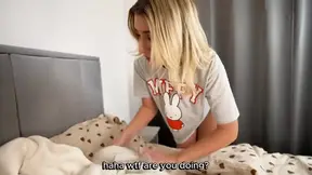 sharing a bed with naughty step sister gone wrong!