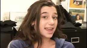 Insatiable whore Jackie Ashe deep throats biggest cock