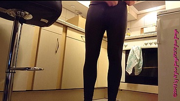 Anprobe meiner neuen Leggings ** DWT Spaß **