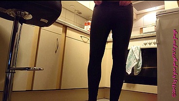 Anprobe meiner neuen Leggings ** DWT Spaß **