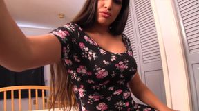 Busting a nutt for my stepmom's friend (with Mercedes Carrera)