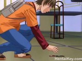 Hentai sex at the spa with a horny big tits milf and a younger guy
