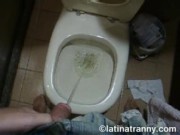 Nikki Montero pissing and bored at home