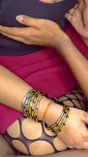 Key moment from "Indian hot girls satisfy her customer with giving best service"