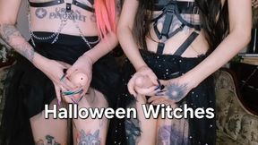 Halloween Witches will cast a spell on you. These Witches will fuck you, make you worship their dirty feet, and turn your dick into something small.