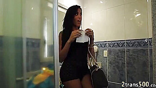 Horny tgirl fucks male arse deep : Part 3