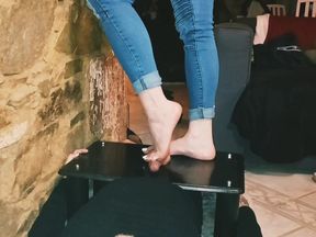 Miss cataleya session intentense de cocktrampling pour une ejaculation instense